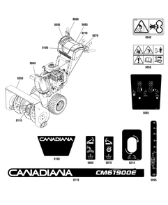 Part Location Diagram of 706506 Murray Decal, Model